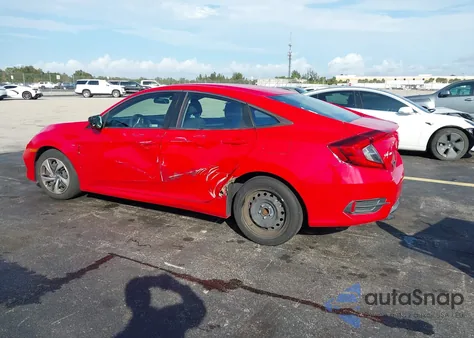 2020 Honda Civic Lx from USA, damaged, VIN 2HGFC2F65LH574393